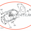 Motorino di avviamento Kubota Z482 / Z602 / D722 – Motore marino Nanni Diesel