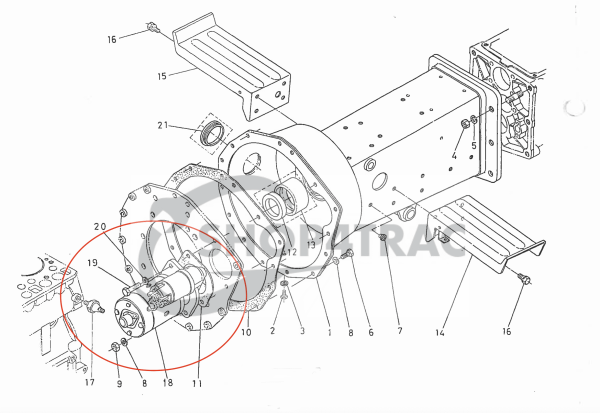 Motorino di avviamento Kubota D750 / D850 / D950 / serie Z – Nanni &amp; Kubota motore diesel marino
