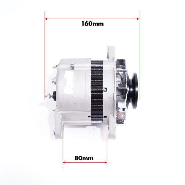 Alternatore Yanmar 1GM10 | 2GM20 | 3GM | 3HM | 3JH | 4JH – 12V 40A