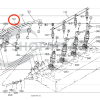 Tubo di iniezione / tubo di pressione 16271-53722 Beta Marine Beta 28 / Beta 30 – Nanni N3.30 – Universal M-25XPB
