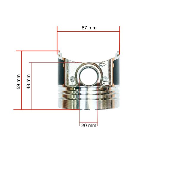 Pistone Beta Marine Beta 10 | Beta 14 | Beta 20 – Nanni N2.10 | N2.14 | N3.21