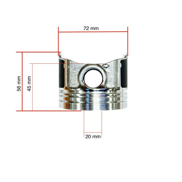 Pistone Beta Marine Beta 16 | Beta 25 – Phasor K2-4.5