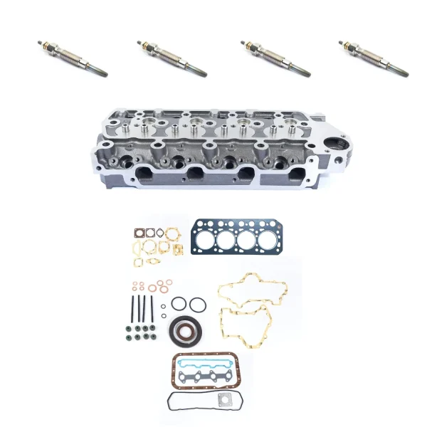 Testa cilindro con set guarnizioni e candelette per Solé Diesel Mini 34 – Meiki M4DM
