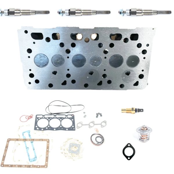 Testata completa + set di guarnizioni + candele incandescenti Beta Marine Beta 30 – Nanni N3.30
