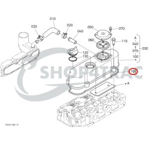 Guarnizione coperchio valvole Beta Marine Beta 25