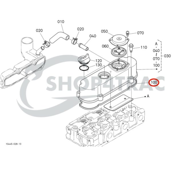 Guarnizione coperchio valvole Beta Marine Beta 25