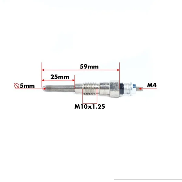Candela di Precaldamento Beta Marine Beta 28 | Beta 30 | Beta 35 | Beta 38 – Nanni N3.30 | N4.38 – Universal M-25XPB | M-35B