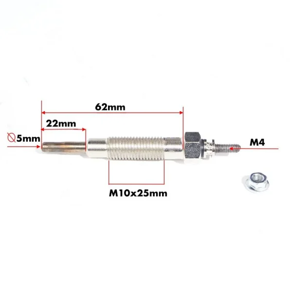 Candela Incandescente Solé Diesel Mini 33 | Mini 44 | Mini 55 – Vetus M4.15 | M4.17 – Craftsman Marine CM4.42 – JF Marine Power JF10 | JF15
