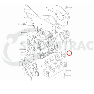 Serie cuscinetti principali Solé Diesel Mini 33 – JF Marine Power JF10