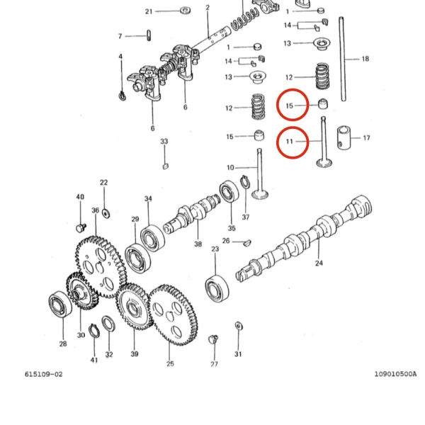 Valvola di scarico Solé Diesel Mini 11 | Mini 17 | Mini 26 – Vetus M2.06 | M3.09 | M3.28 – Craftsman Marine CM2.16 | CM3.27 – JF Marine Power JF6-1500
