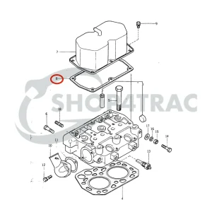 Guarnizione coperchio punterie Solé Diesel Mini 18