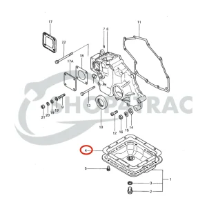 Guarnizione coppa olio Solé Diesel Mini 14