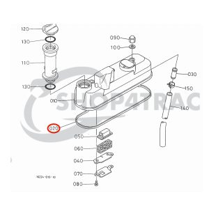 Guarnizione coperchio valvole Beta Marine Beta 30 – Nanni N3.30