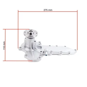 Pompa dell'acqua (pompa di circolazione acqua dolce) Beta Marine Beta 50 – Nanni N4.50 (DI, con tubo aggiuntivo)