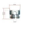 Pistone Beta Marine Beta 30 – Nanni N3.30