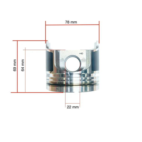 Pistone Beta Marine Beta 30 – Nanni N3.30