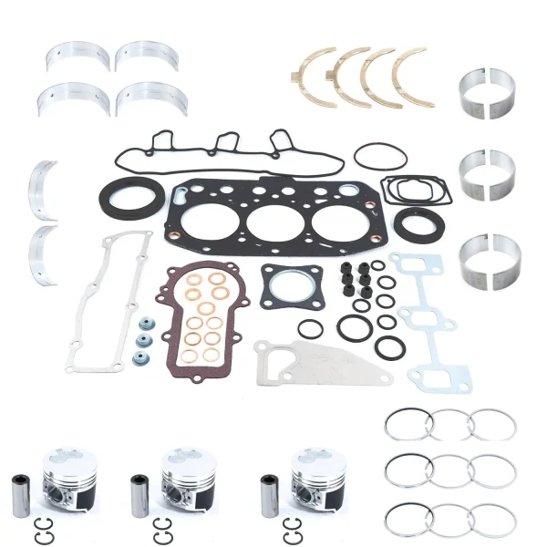 Kit di revisione motore Yanmar 3YM20 – completo