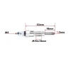 Testa cilindro completa Yanmar 3YM20 + guarnizione testa + candelette (kit di riparazione)