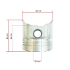 Pistone Universal M-50