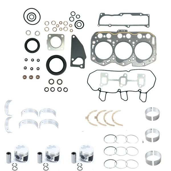 Kit di revisione motore Yanmar 3YM30 | 3YM30AE | 3YM30C – STD