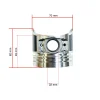 Pistone Yanmar 2YM15 | 3YM20