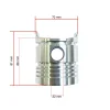 Pistone Universal M-18 – Nanni 2.60HE | 4.110HE