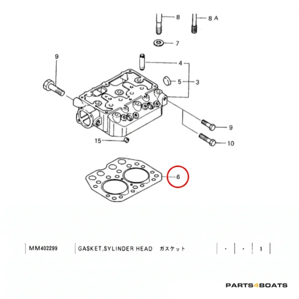 Guarnizione testa Solé Diesel Mini 14