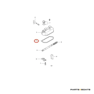 Guarnizione coperchio valvole Solé Diesel Mini 11 | Mini 17 – Vetus M2.06 – Craftsman Marine CM2.16