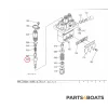 Plunger / elemento di iniezione Beta Marine Beta 28 / Beta 30 – Nanni N3.30 – Universal M-25XPB