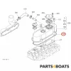 Guarnizione coperchio valvole Beta Marine Beta 25