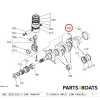 Albero motore Beta Marine Beta 38 | Beta 45T – Nanni N4.38